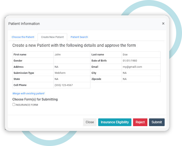 Patient Eligibility Logs