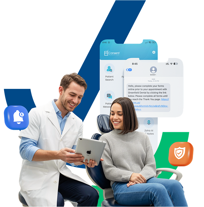 Healthcare Professional with Patient