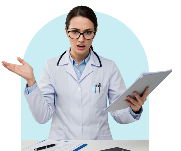 Healthcare Professional with Tablet