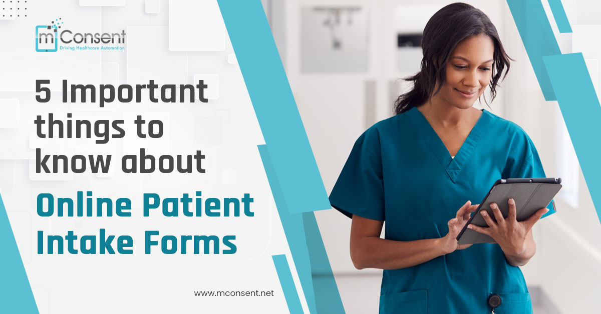 important-things-online-patient-intake-forms