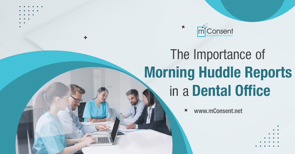 morning-huddle-reports-dental-office