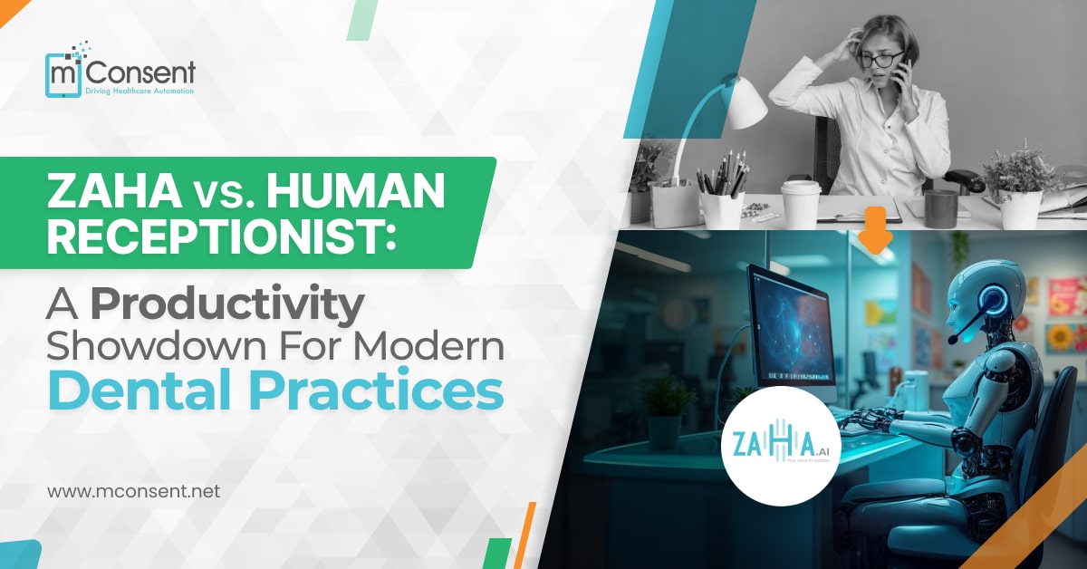 zaha-human-receptionist-productivity-showdown-dental-practices