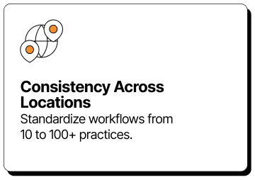 Patient using check-in kiosk