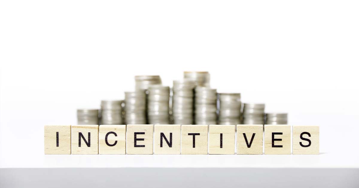 Provide incentives