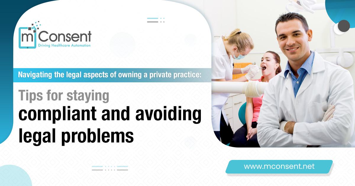 Navigating the legal aspects of owning a private practice