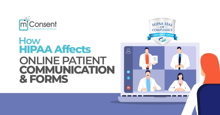 How HIPAA Affects Online Patient Communication & Forms