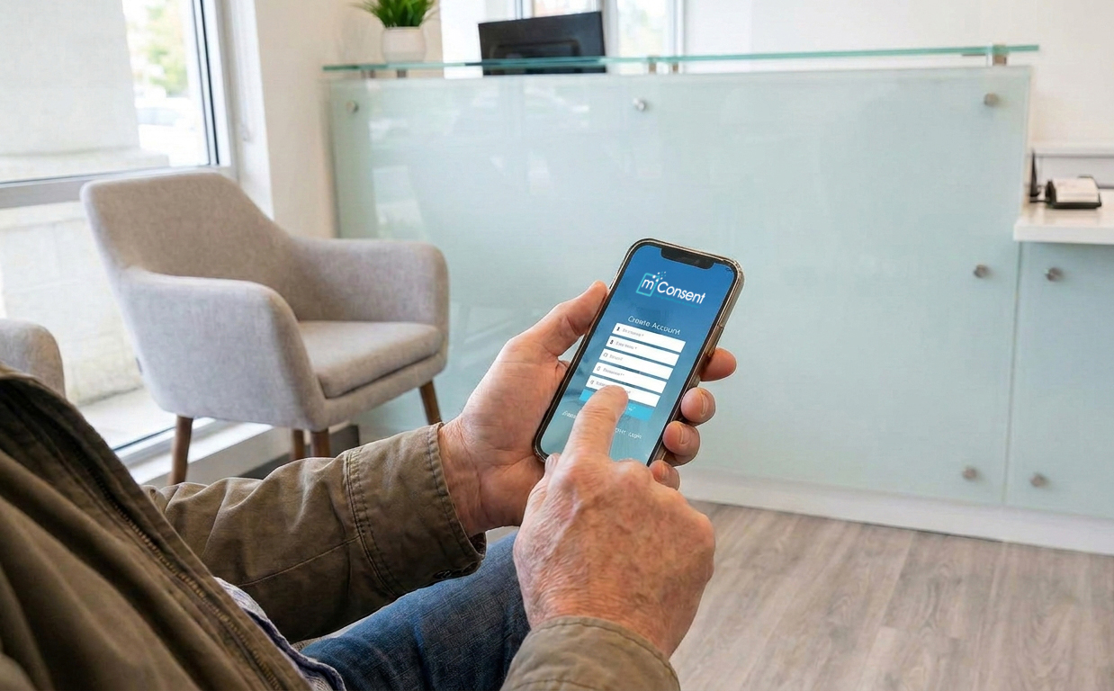 Paperless patient intake