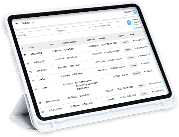 Instant Access to Patient Eligibility Logs