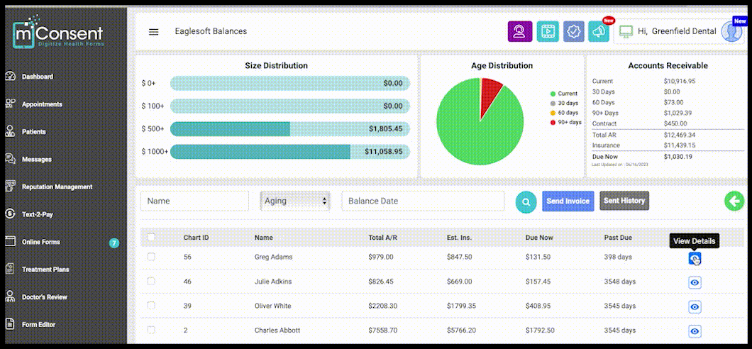 Send invoices demo