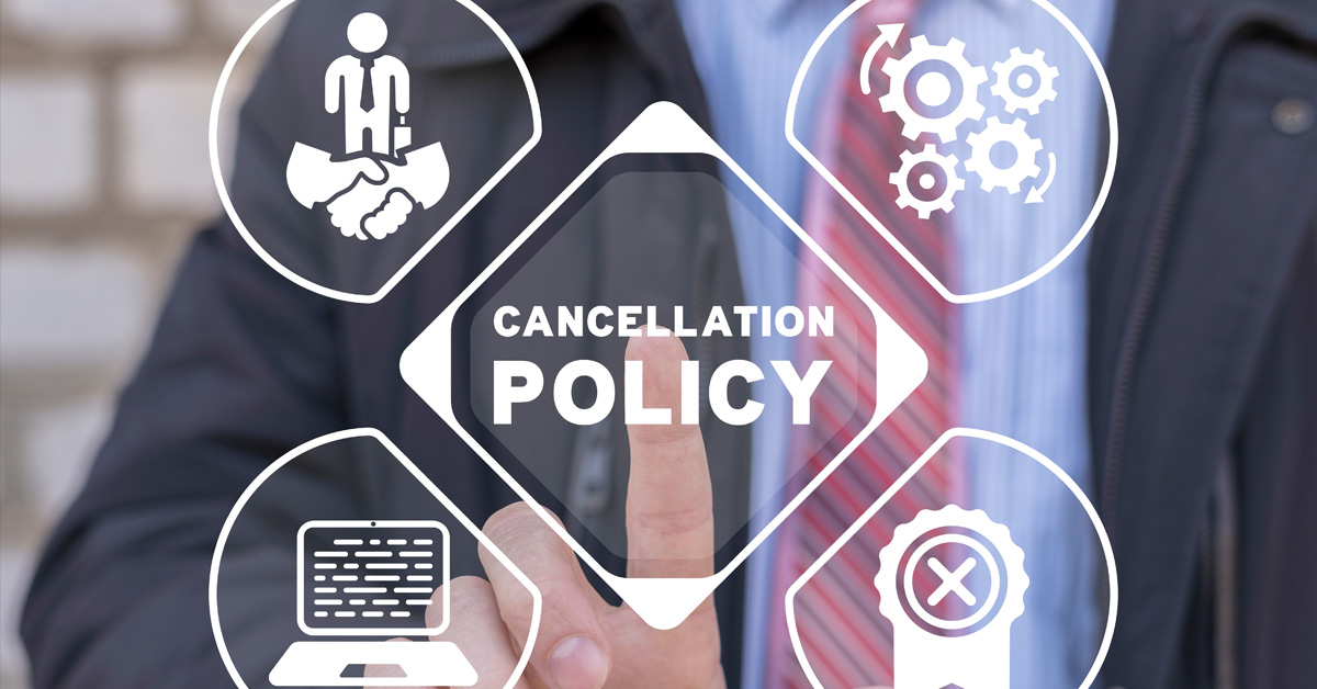 cancellation policy