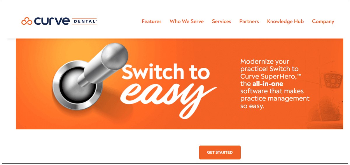curve dental home page image