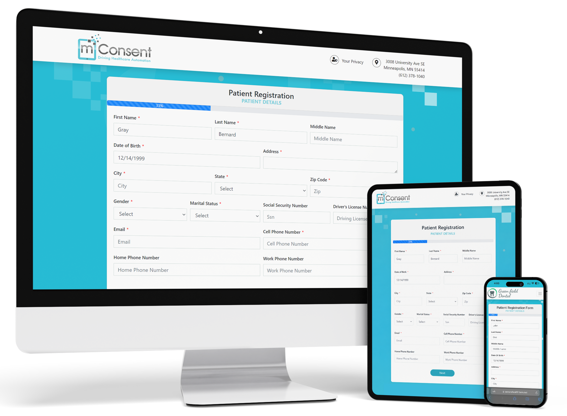 Remote forms