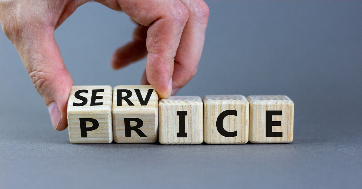 Outline your services and pricing