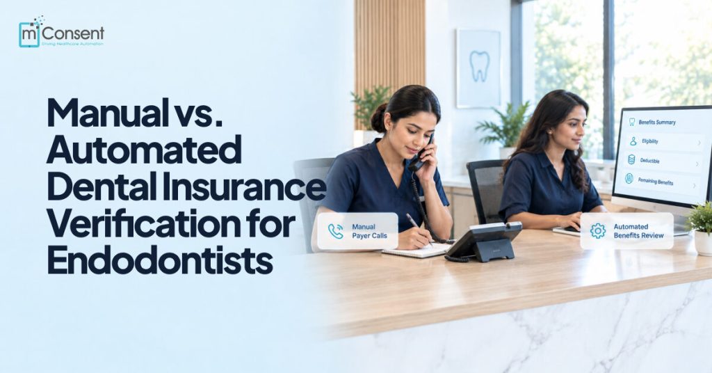 Manual vs. Automated Dental Insurance Verification for Endodontists