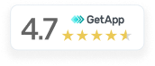 Rated 4.7 on GetApp