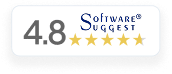 Rated 4.8 on SoftwareSuggest