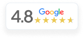 Rated 4.8 on Google