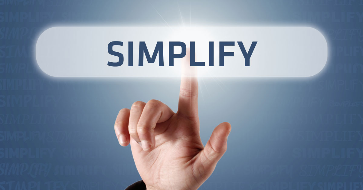 Simplifying The Process